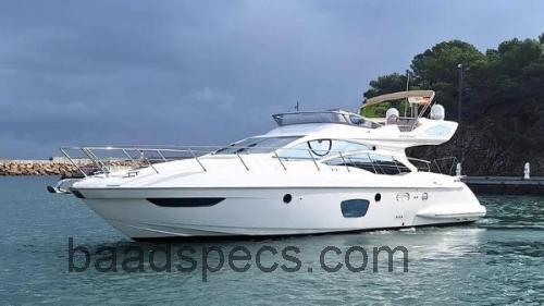 Azimut 47 Flybridge tekniske specifikationer og anmeldelser